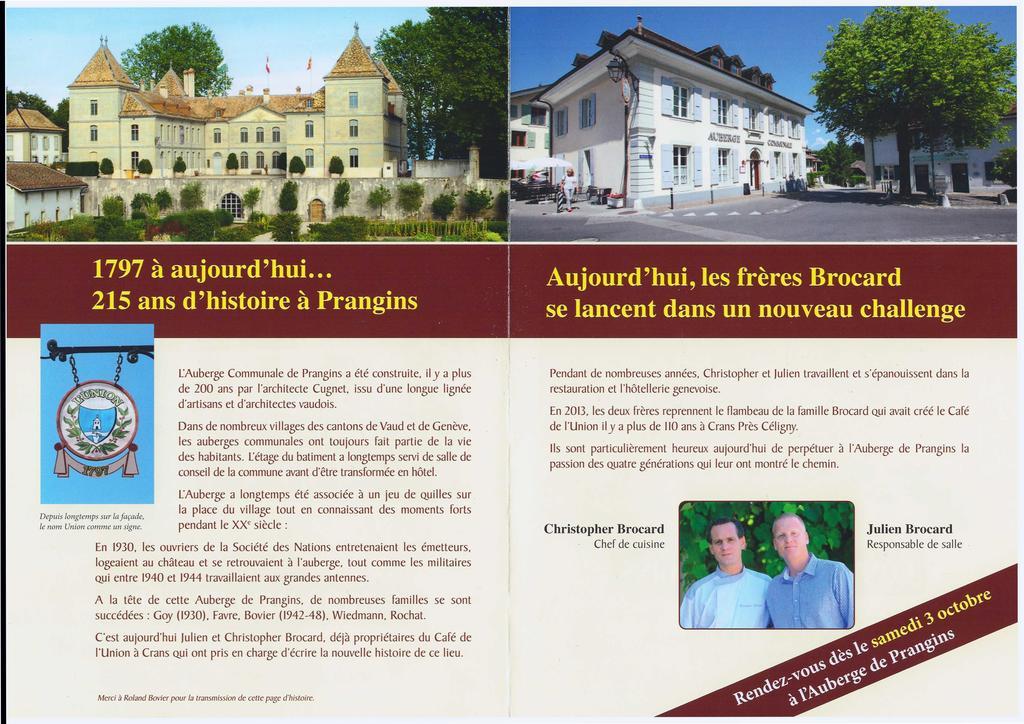 Auberge De Prangins Luaran gambar